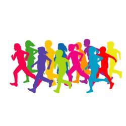 Kids running